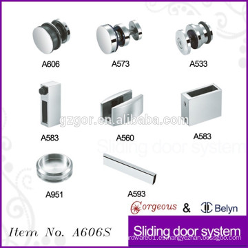 Polea de acero inoxidable para puerta A606S